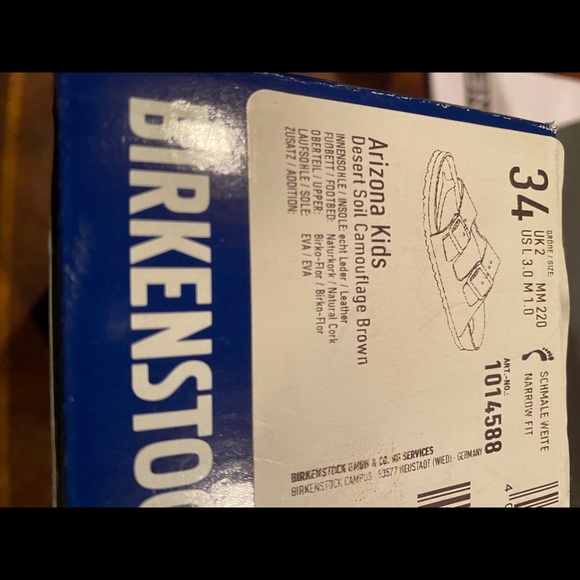 Birkenstock Arizona kids camo 3 narrow new - Picture 5 of 7